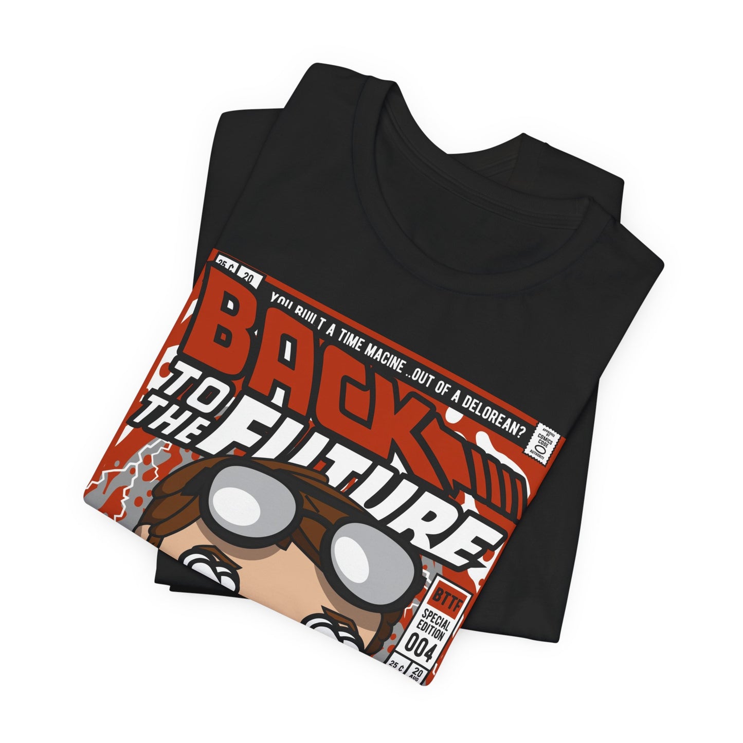 Marty Mcfly Comic T Shirt