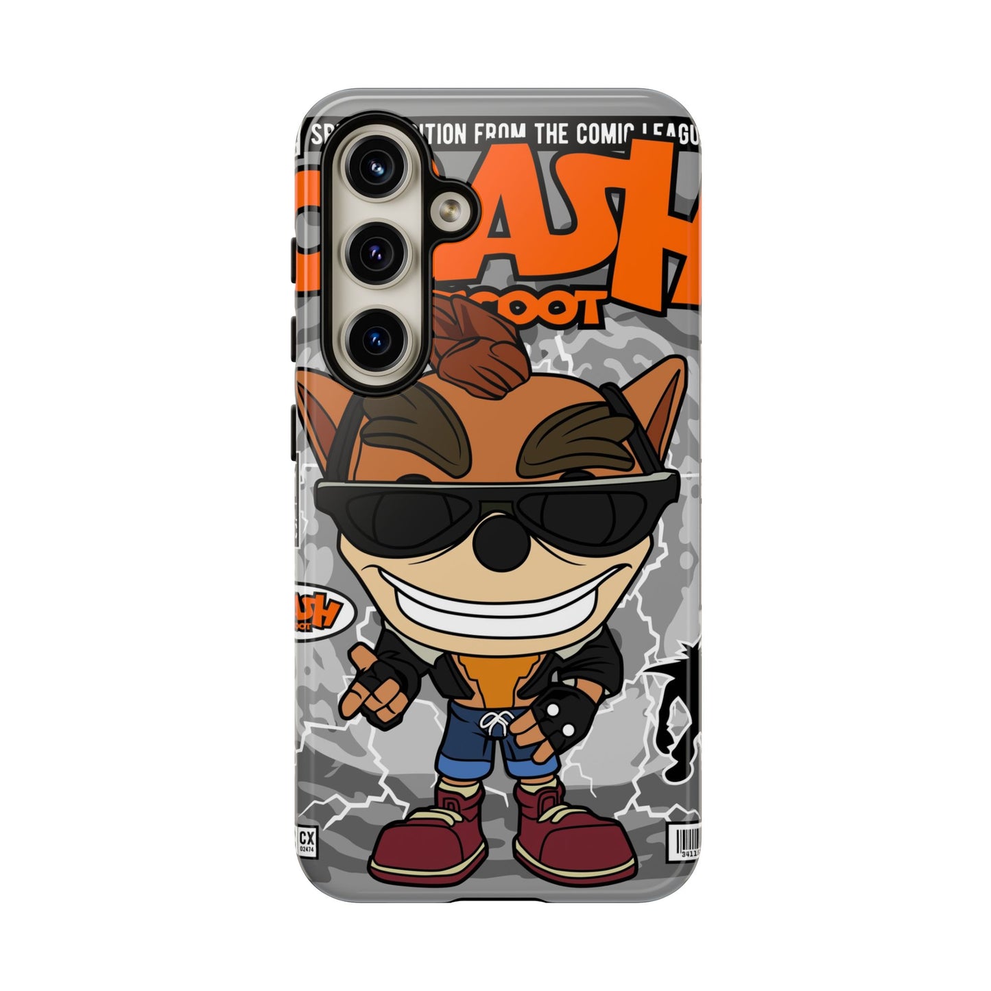 Biker Crash Phone Case