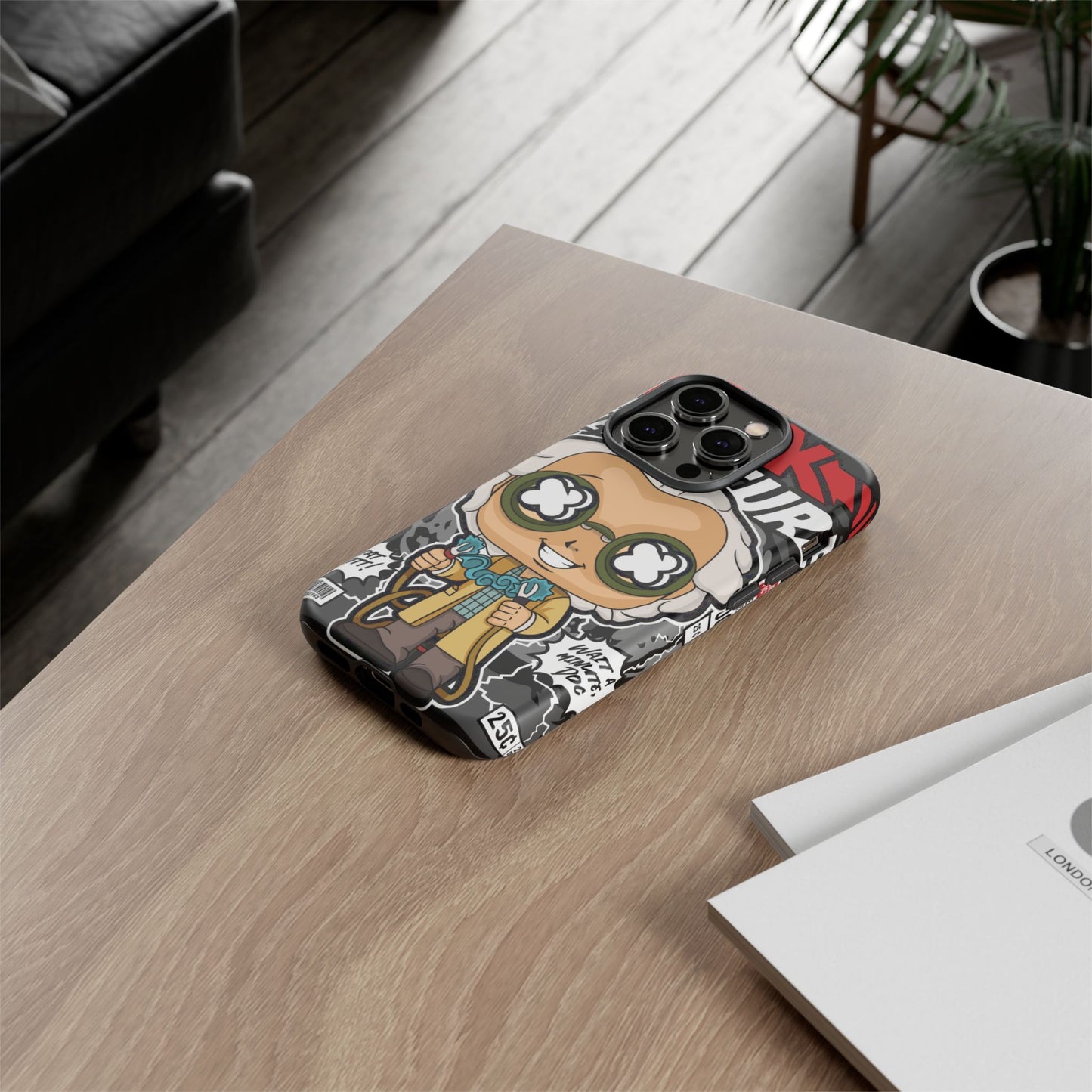 Dr Emmett Brown Phone Case