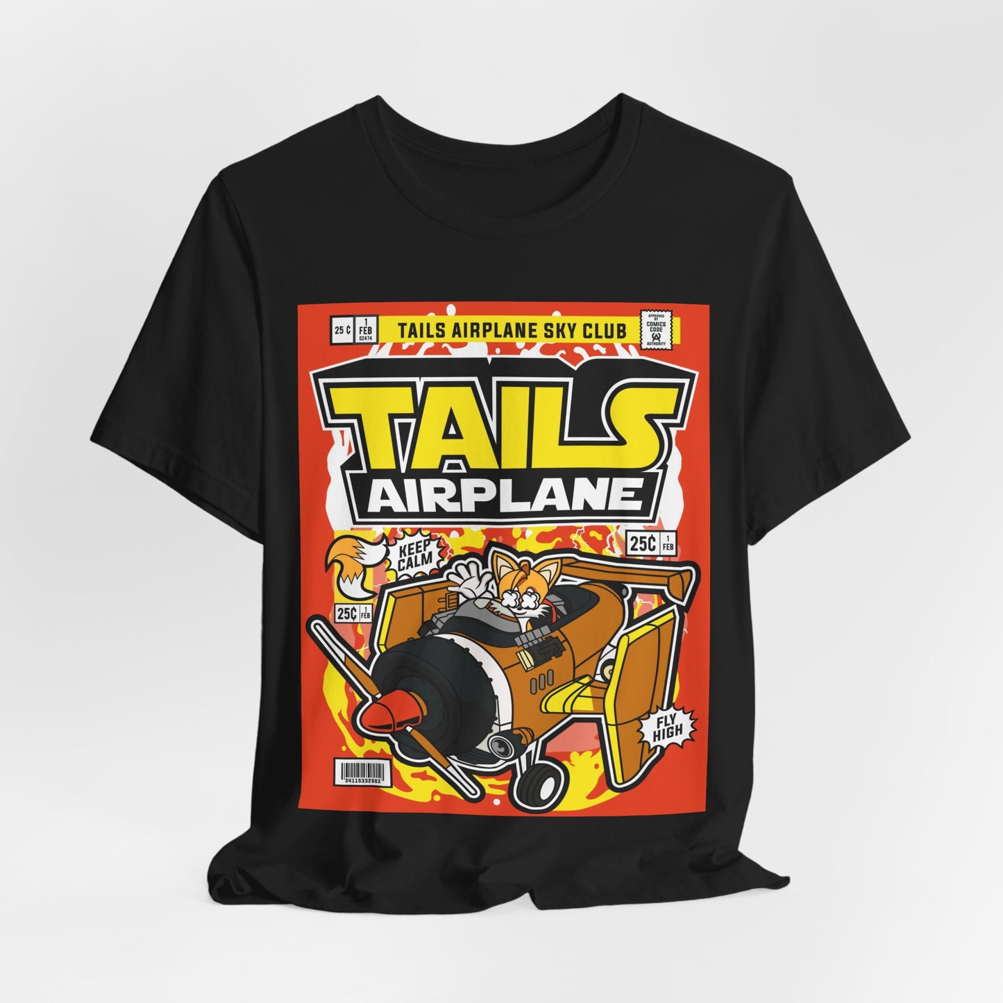 Tails Airplane T Shirt
