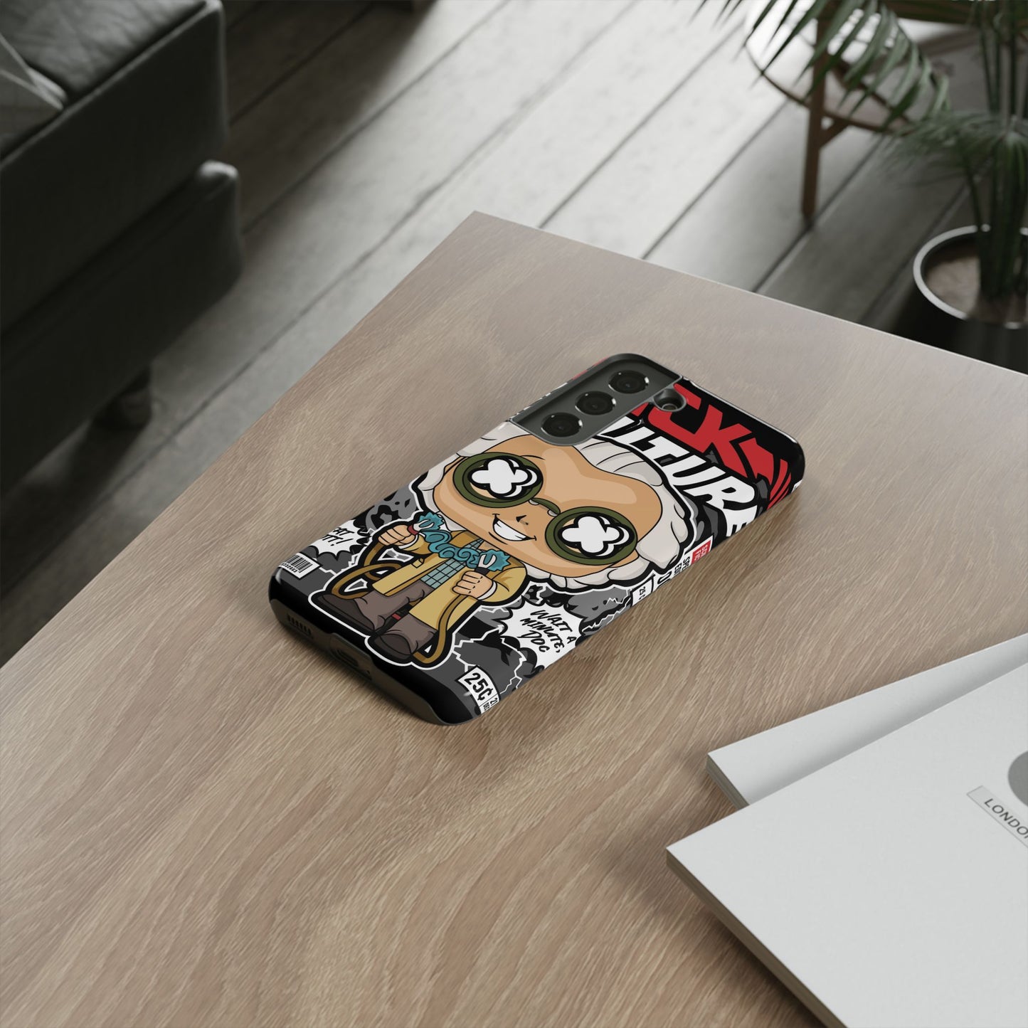 Dr Emmett Brown Phone Case