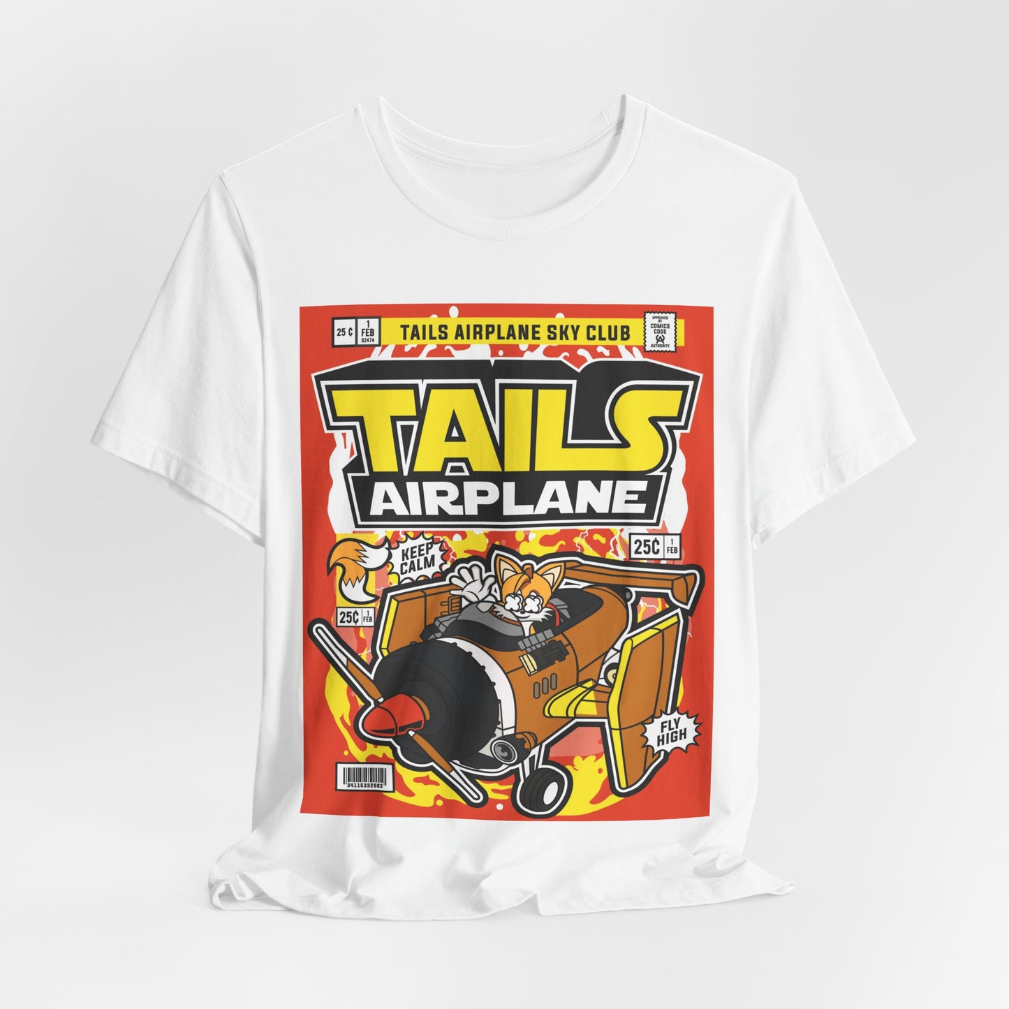 Tails Airplane T Shirt