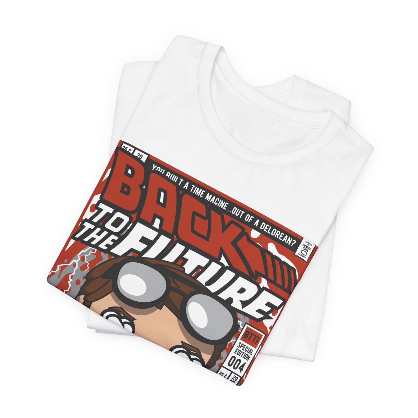 Marty Mcfly Comic T Shirt