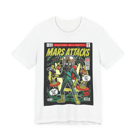 Mars Attack Comic T Shirt