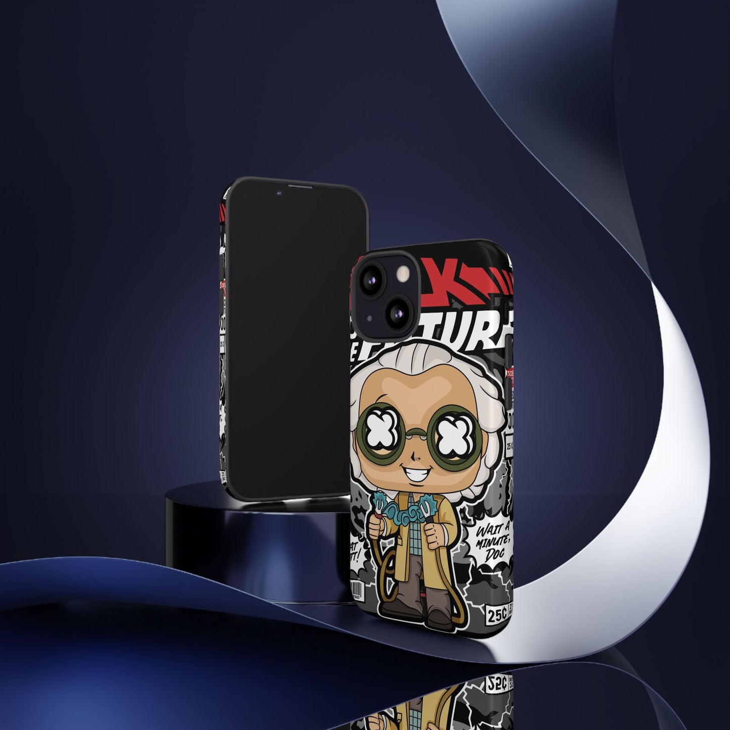 Dr Emmett Brown Phone Case
